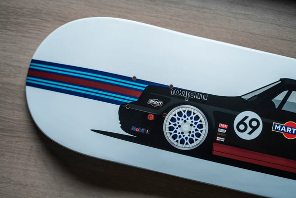 "Porsche 964 with Martini Livery: A Legendary Racing Heritage"