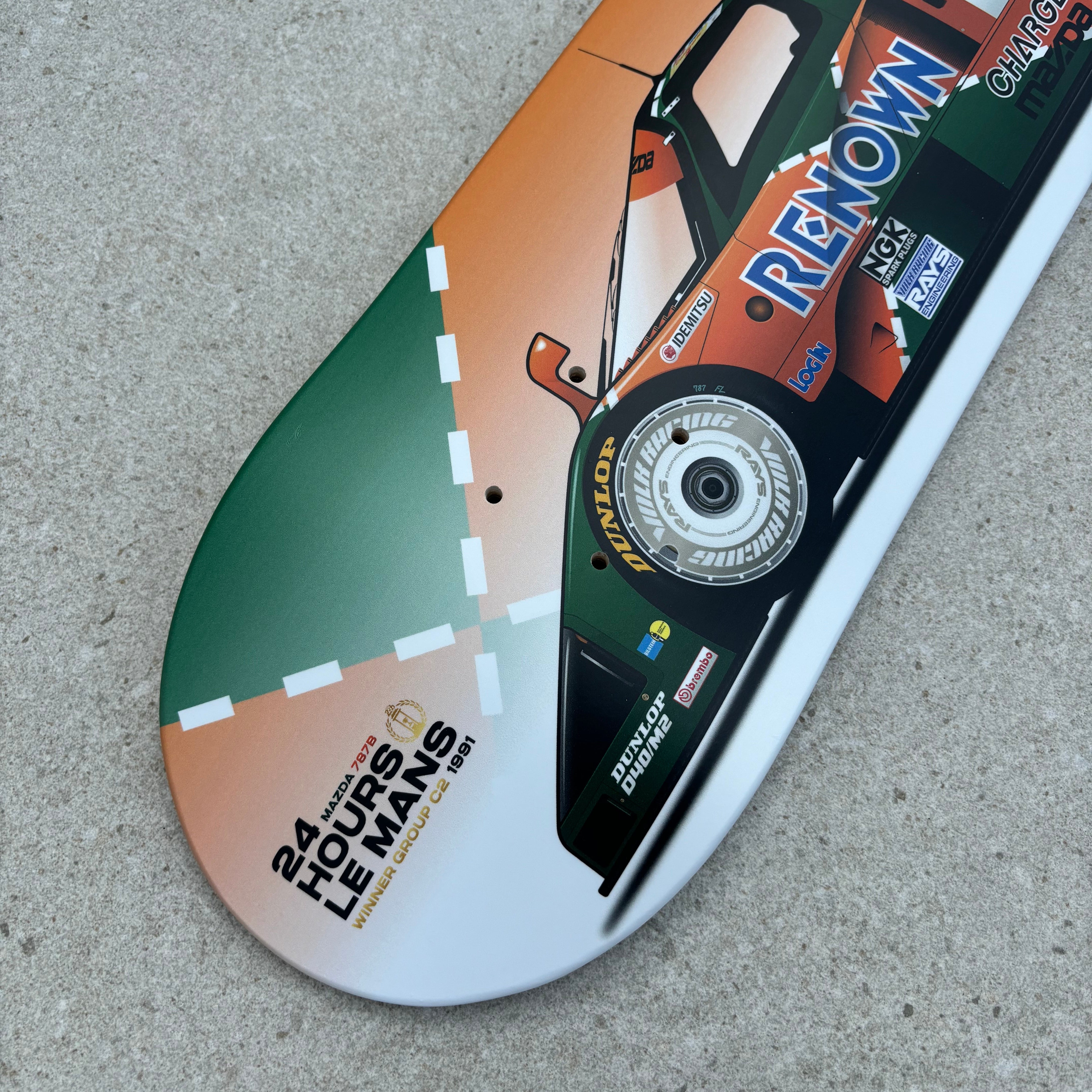Mazda 787B - Skateboard deck (PRE-ORDER)