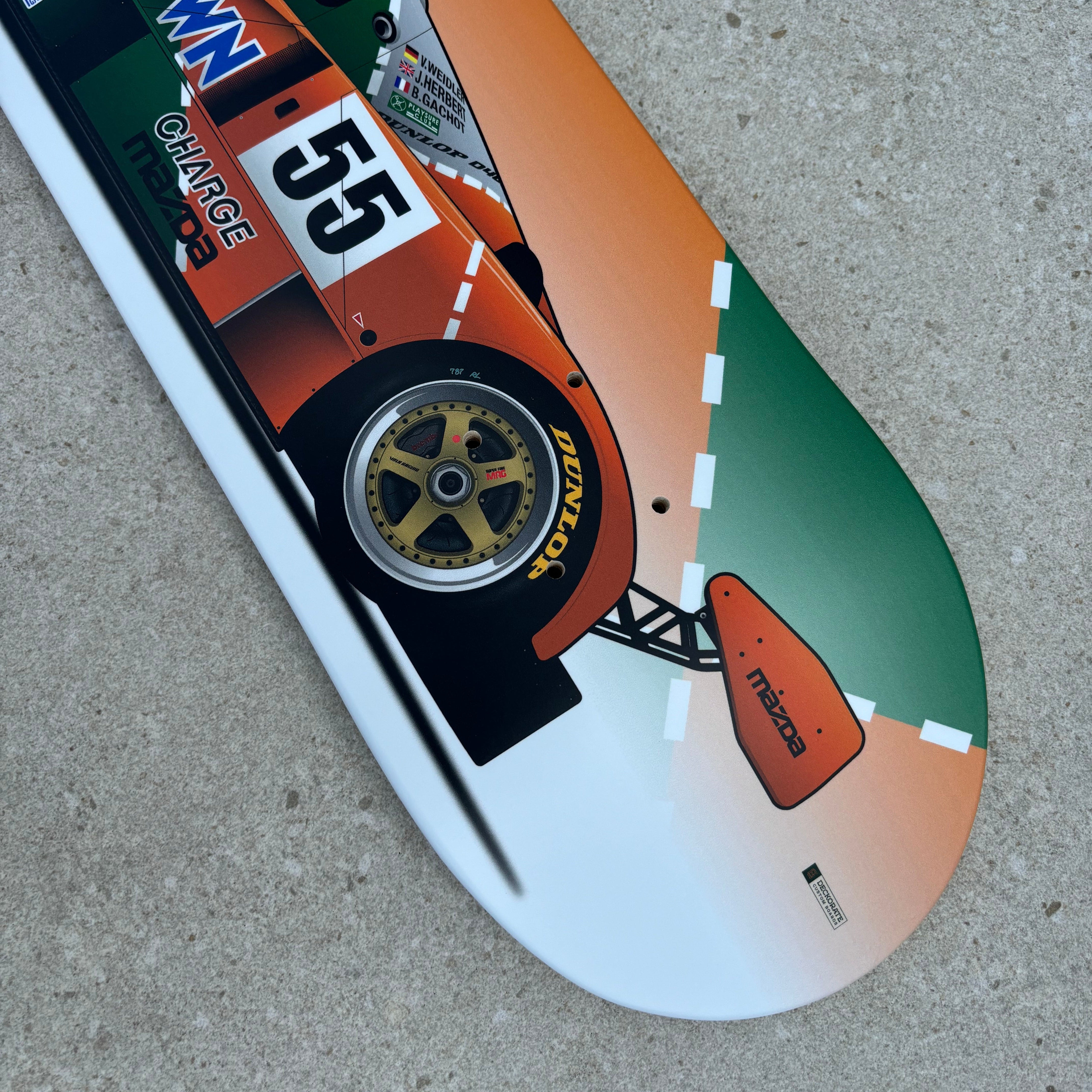 Mazda 787B - Skateboard deck (PRE-ORDER)