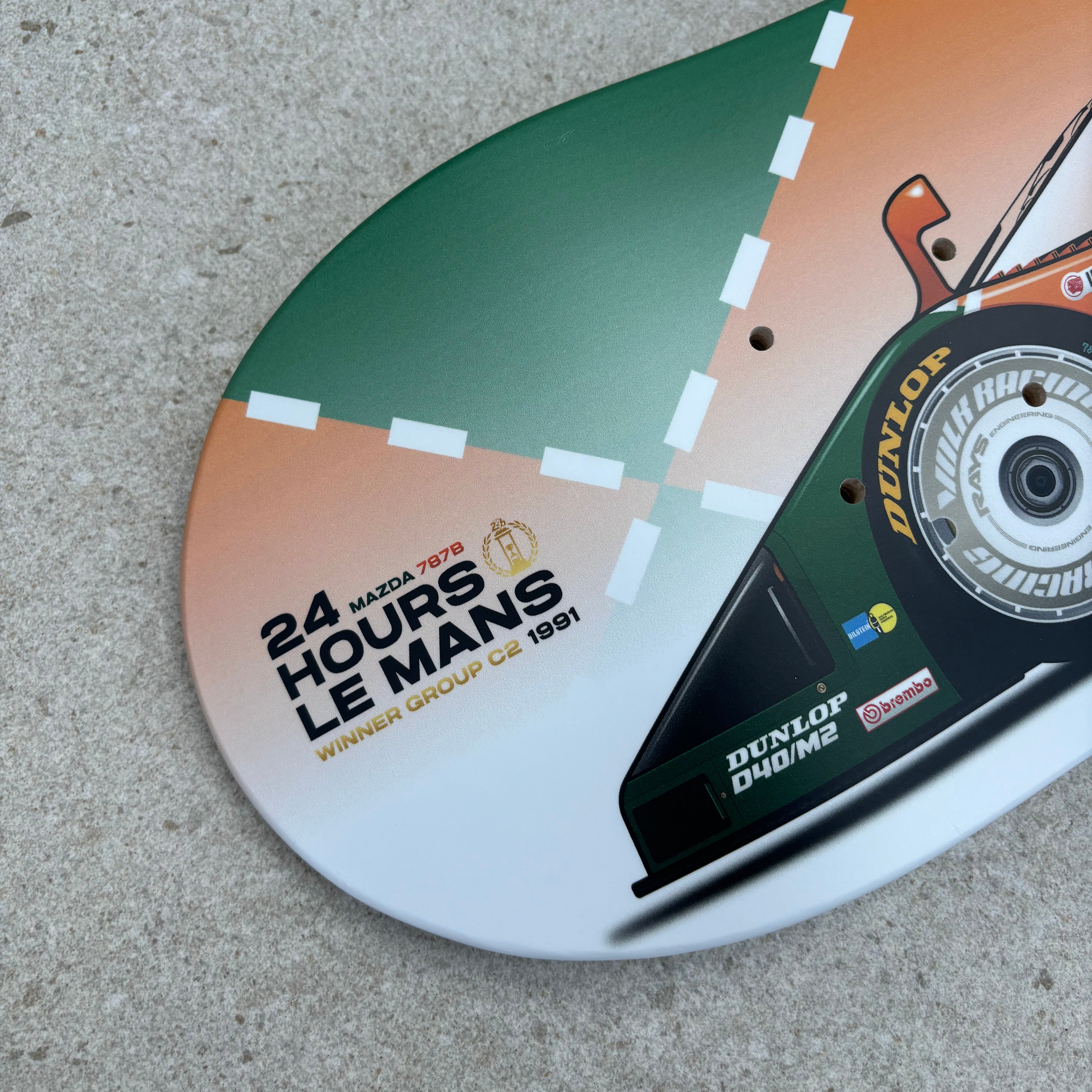 Mazda 787B - Skateboard deck (PRE-ORDER)