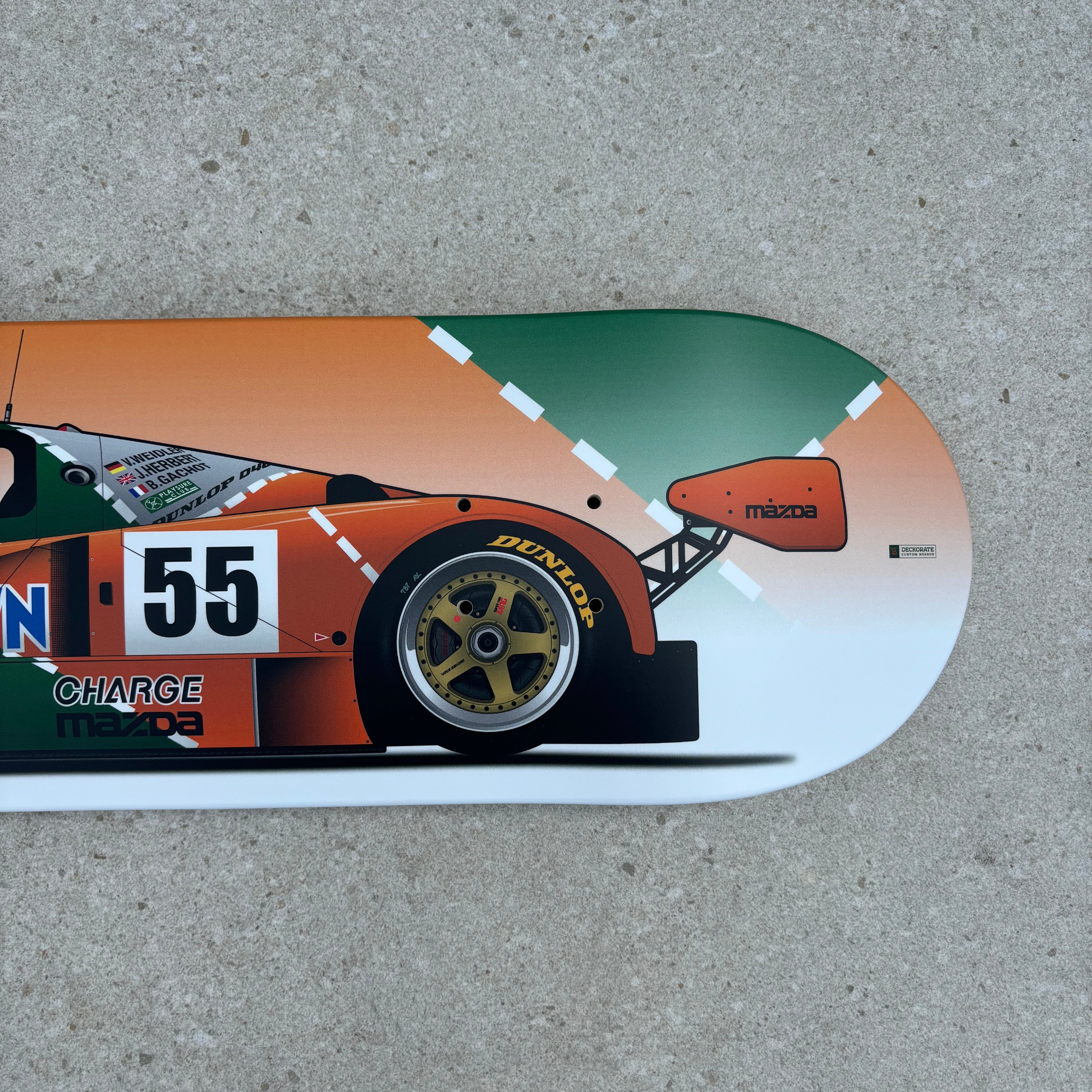Mazda 787B - Skateboard deck (PRE-ORDER)