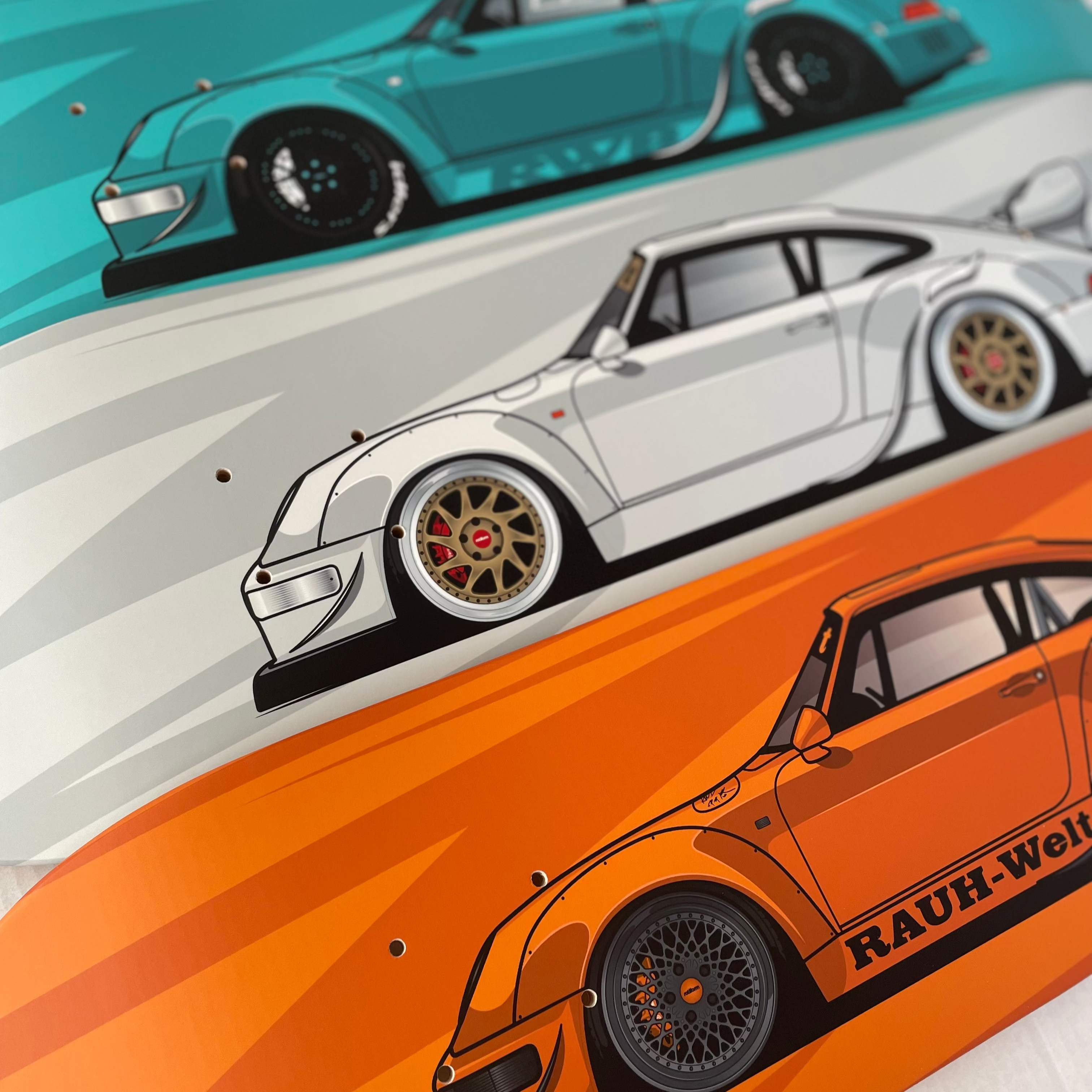 PORSCHE 964 RAUH WELT 3-PACK SERIES 2