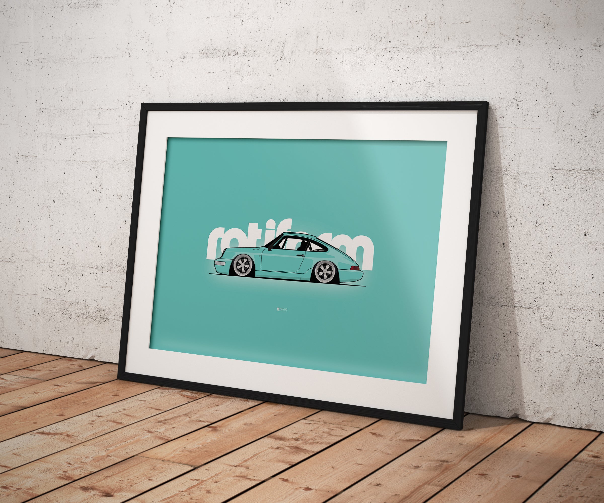 IMPRESSION ROTIFORME PORSCHE 964