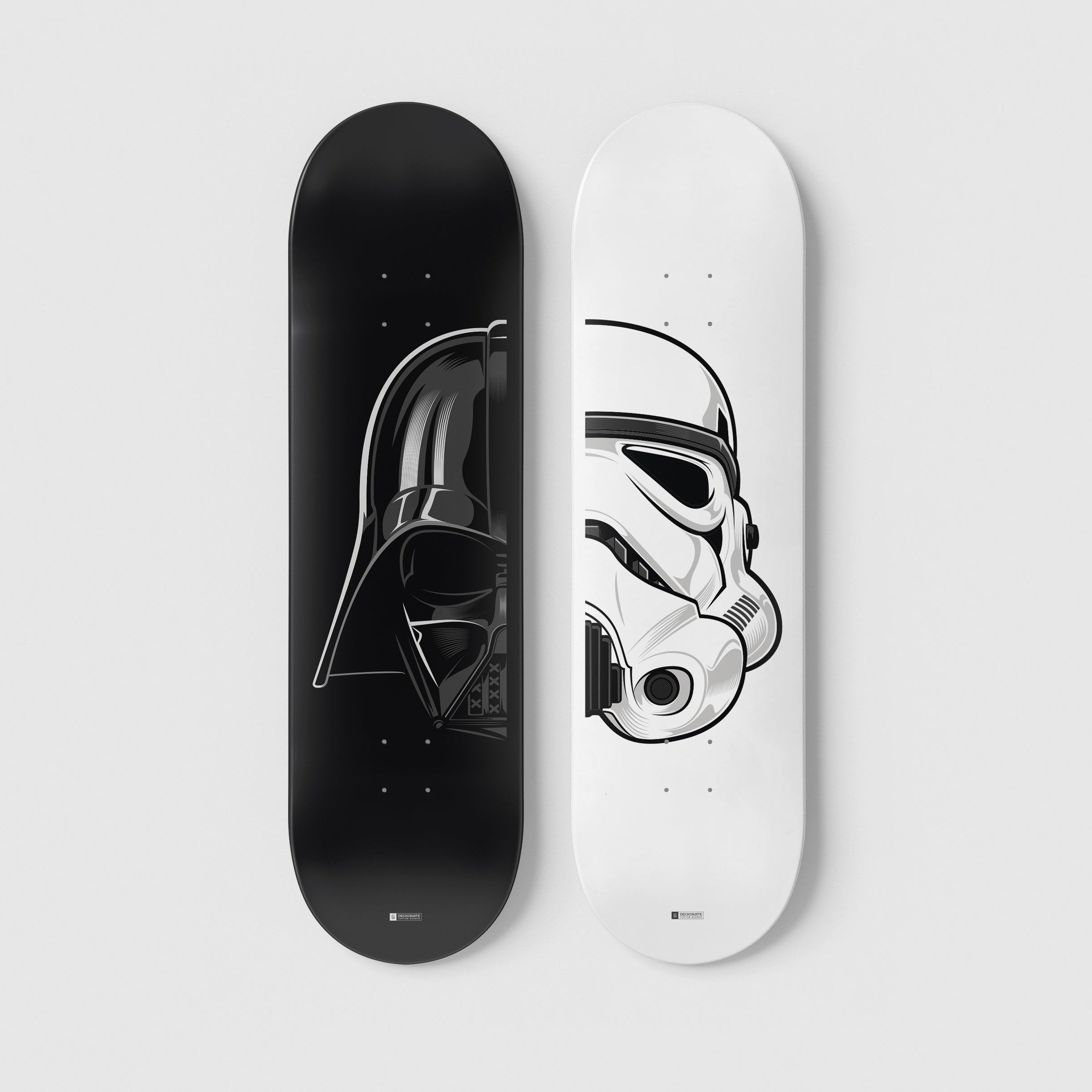 Star Wars skateboard darth vader stormtrooper