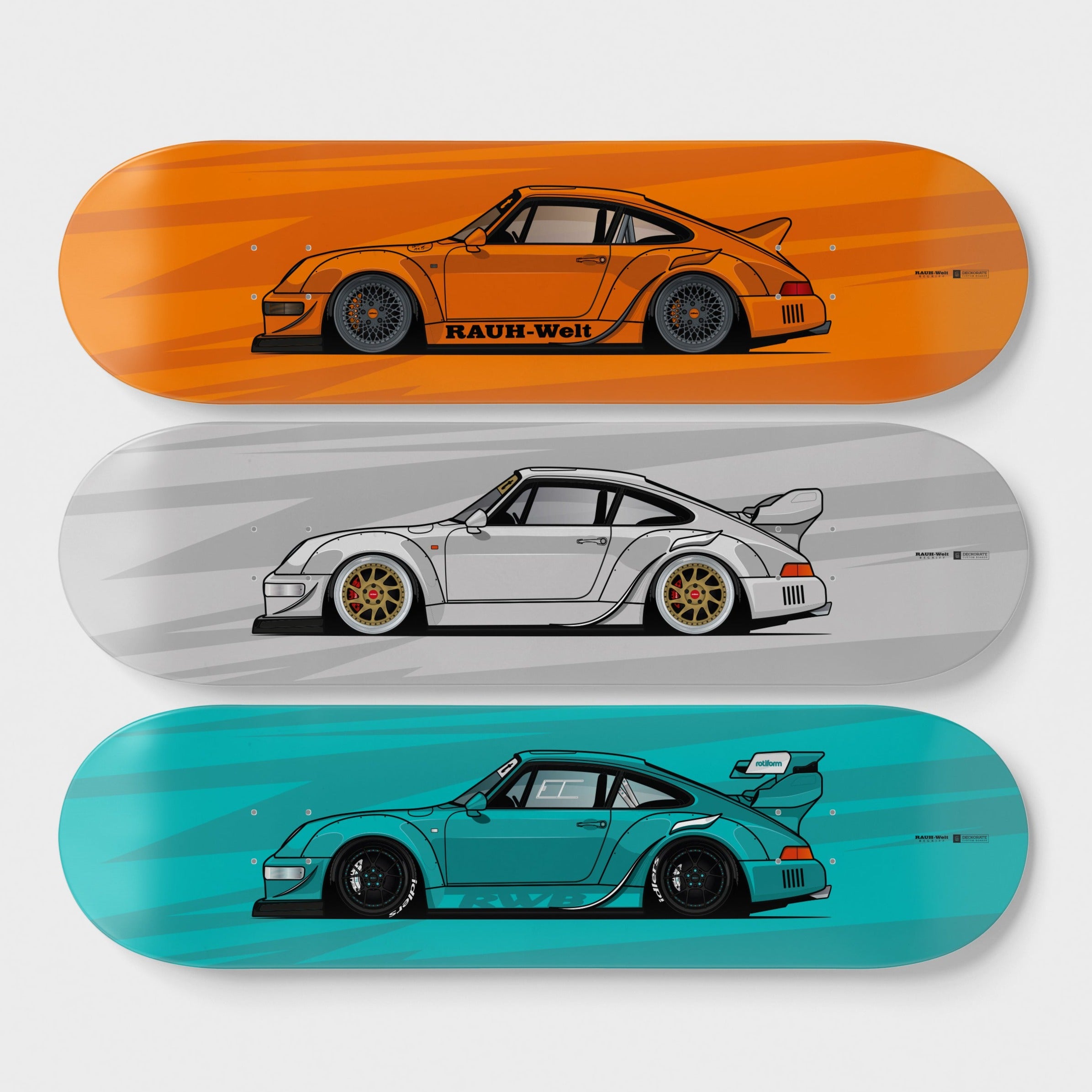 PORSCHE 964 RAUH WELT 3-PACK SERIES 2