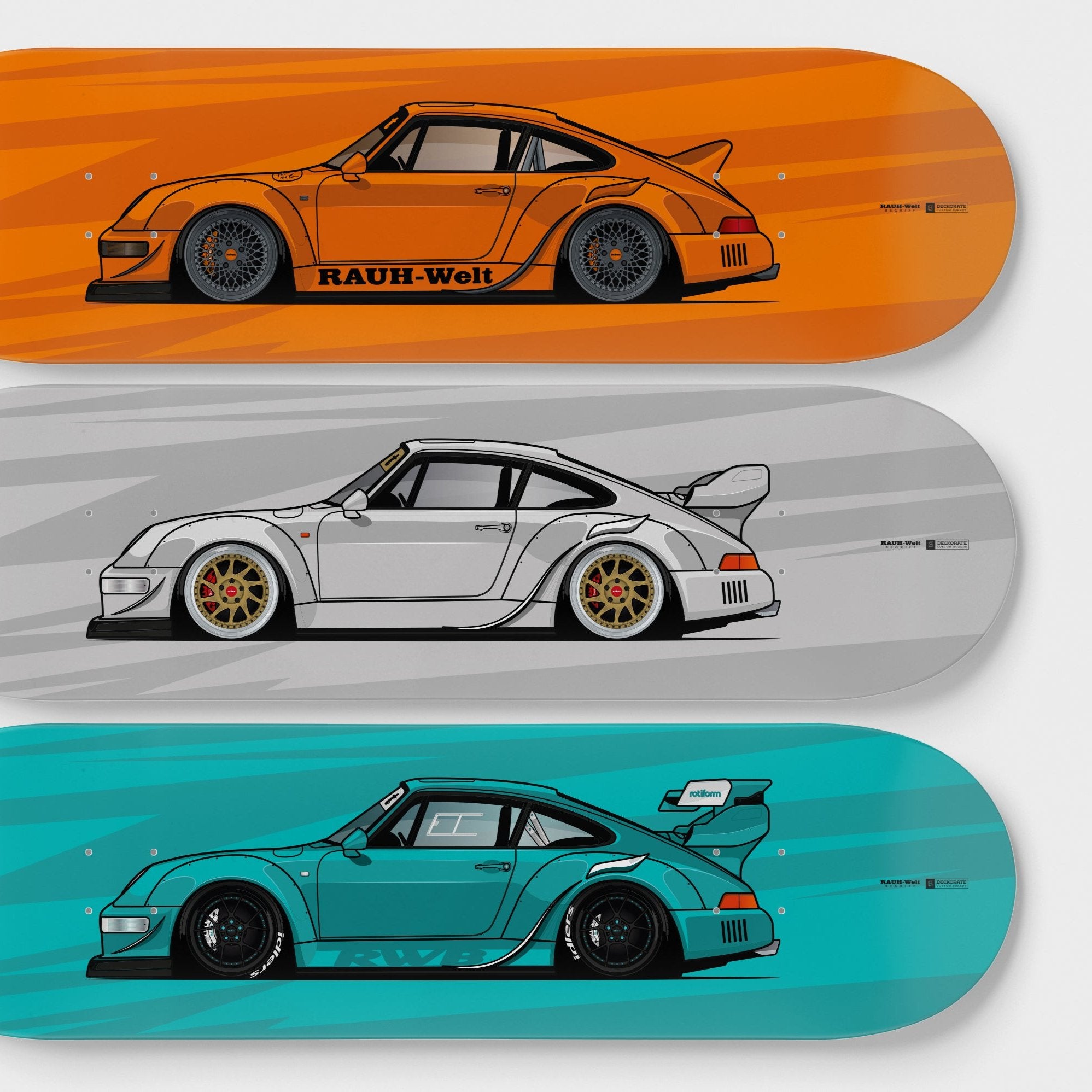 PORSCHE 964 RAUH WELT 3-PACK SERIES 2