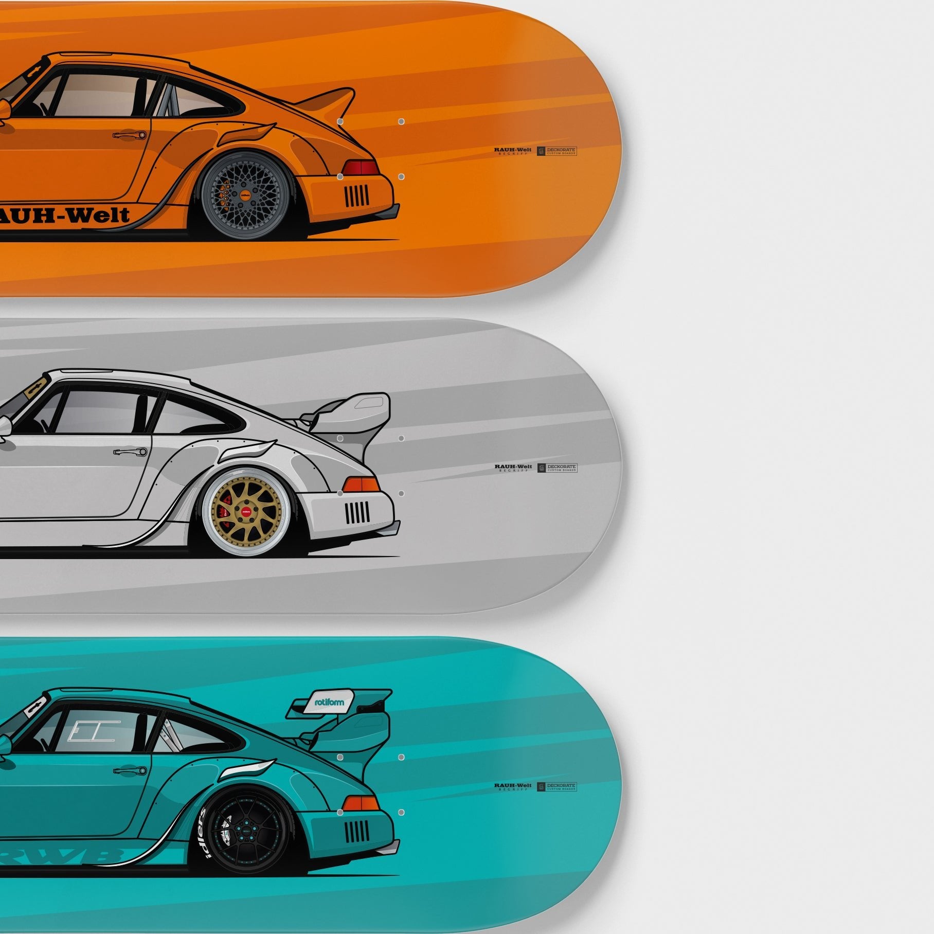 PORSCHE 964 RAUH WELT 3-PACK SERIES 2