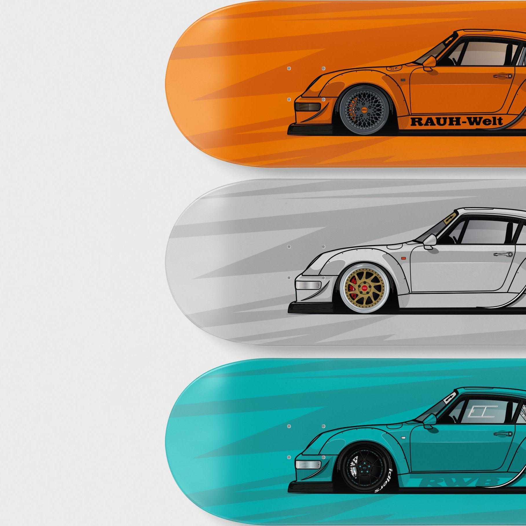 PORSCHE 964 RAUH WELT 3-PACK SERIES 2
