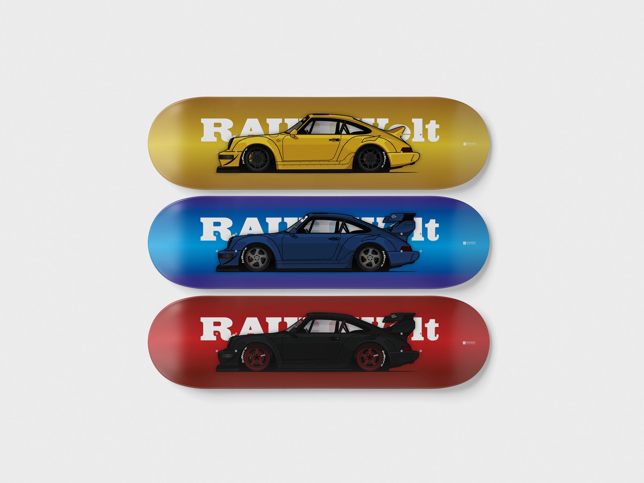 PORSCHE 964 RAUH WELT 3-PACK SERIES 1