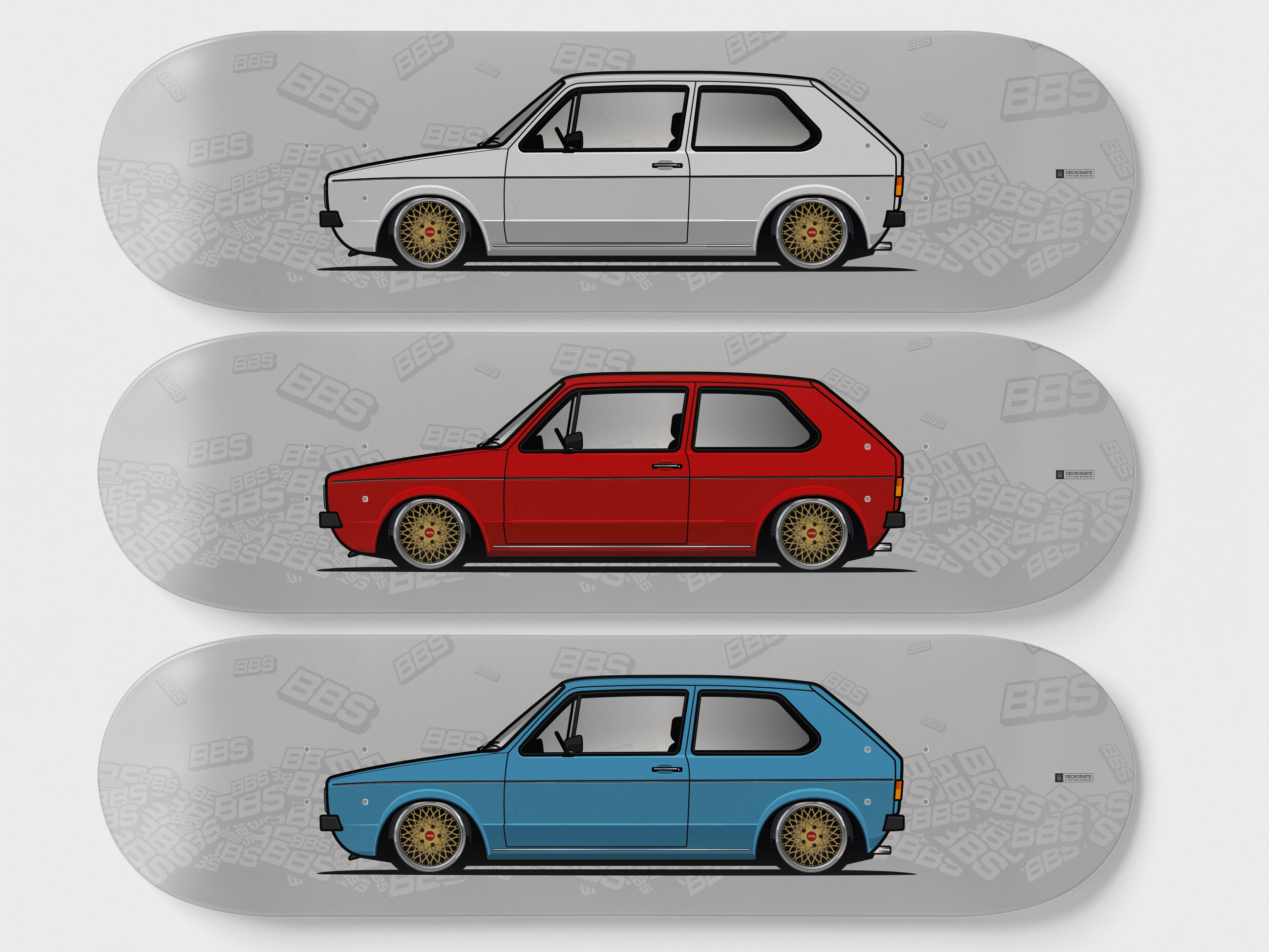 VOLKSWAGEN GOLF MK1 - 3-PACK