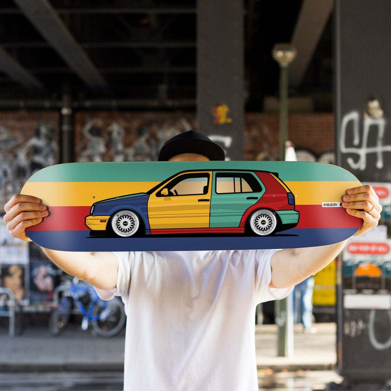 VW GOLF MK3 HARLEKIN