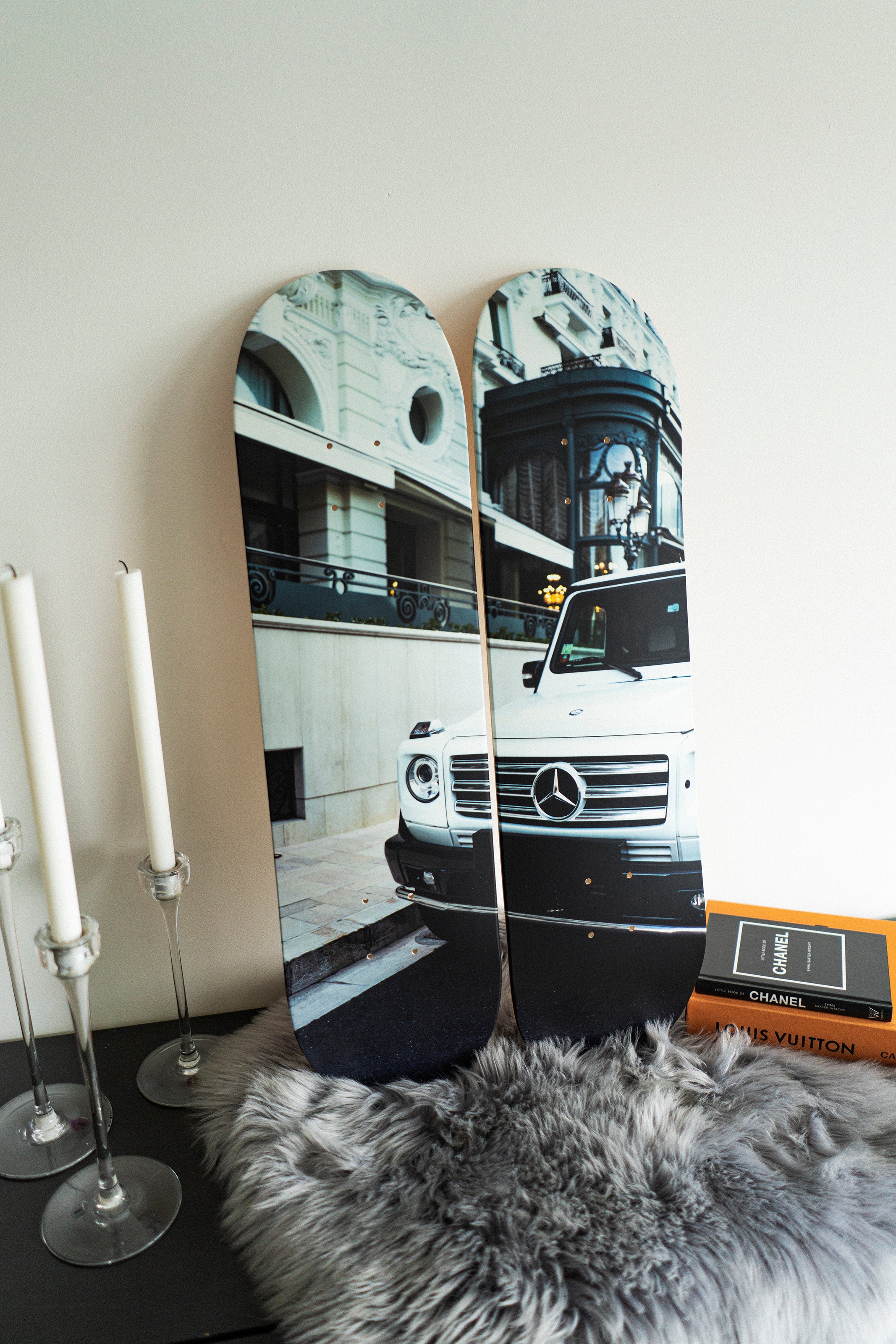 MERCEDES G-WAGON WHITE 2-PACK