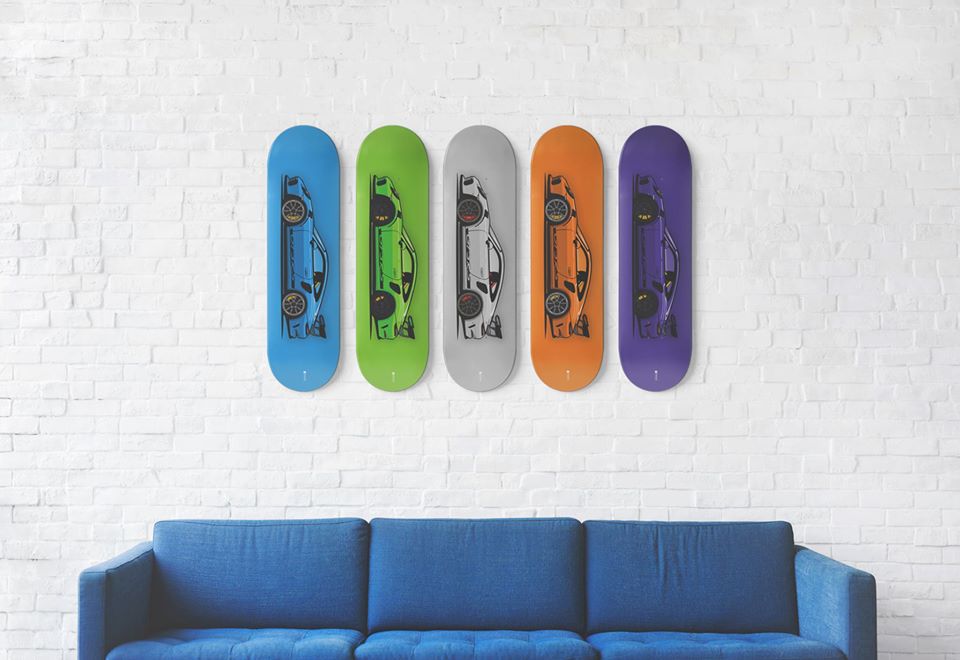 Porsche Car wall art