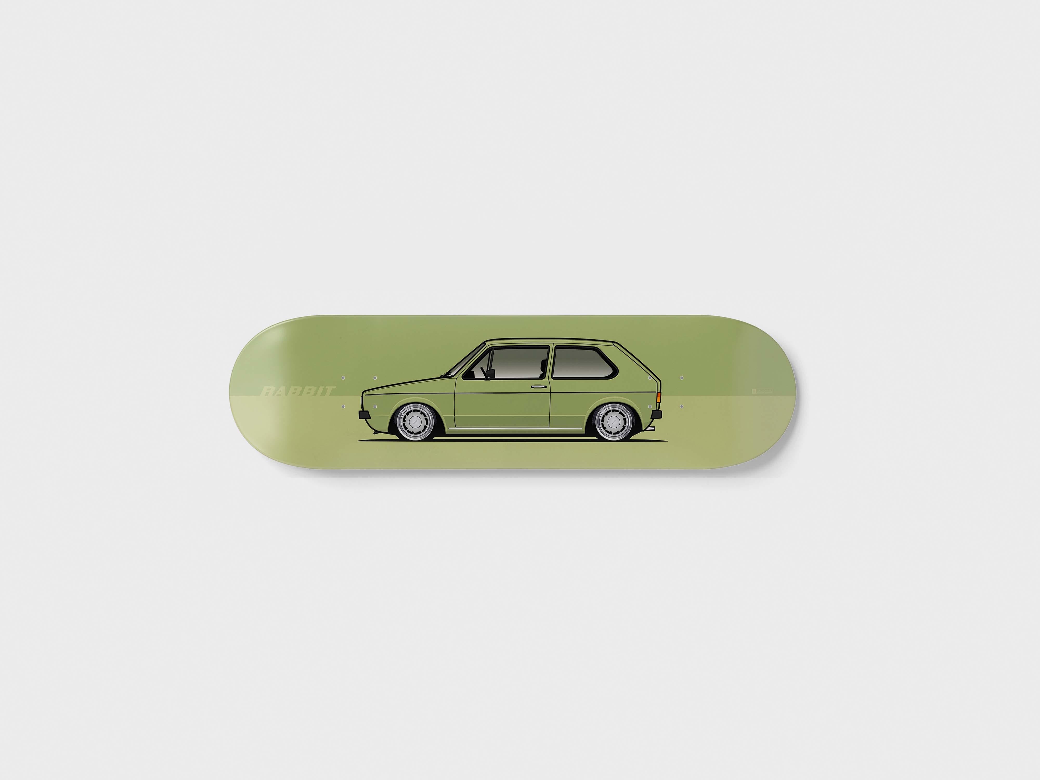 VW Golf MK1 Rabbit Skateboard deck