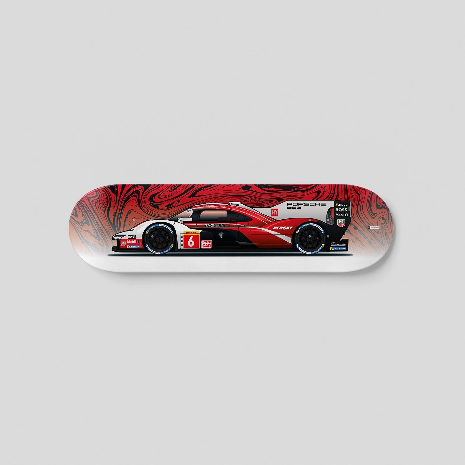 Porsche 963 Penske Motorsport skate deck