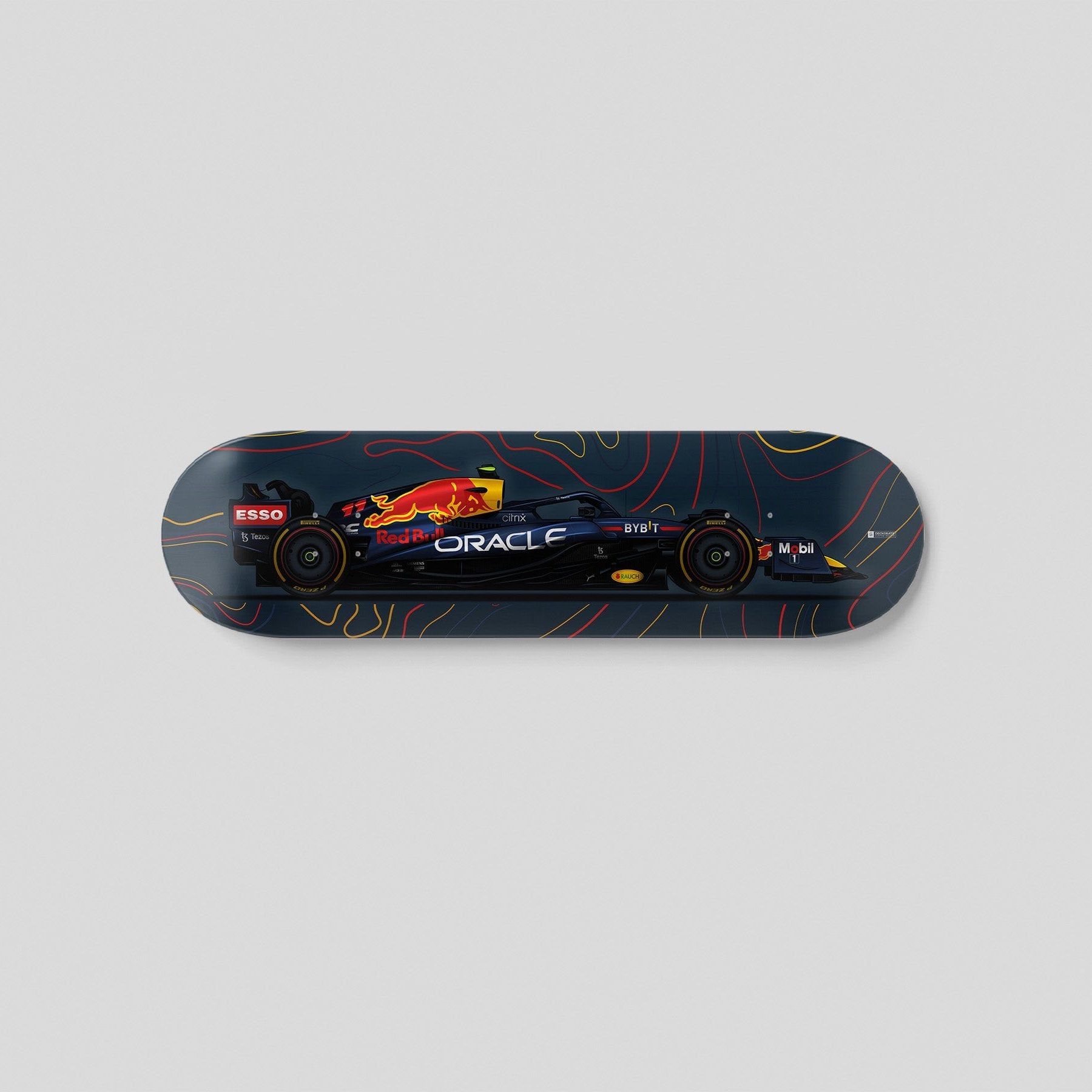 FORMULA 1 - SERGIO 'CHECO' PEREZ RB18 SKATEBOARD DECK