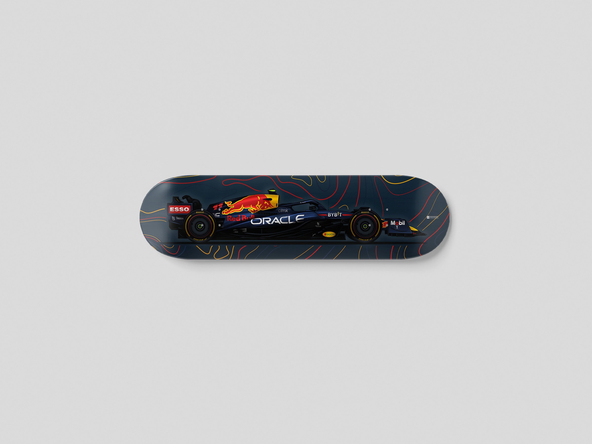 FORMULA 1 - SERGIO 'CHECO' PEREZ RB18 SKATEBOARD DECK