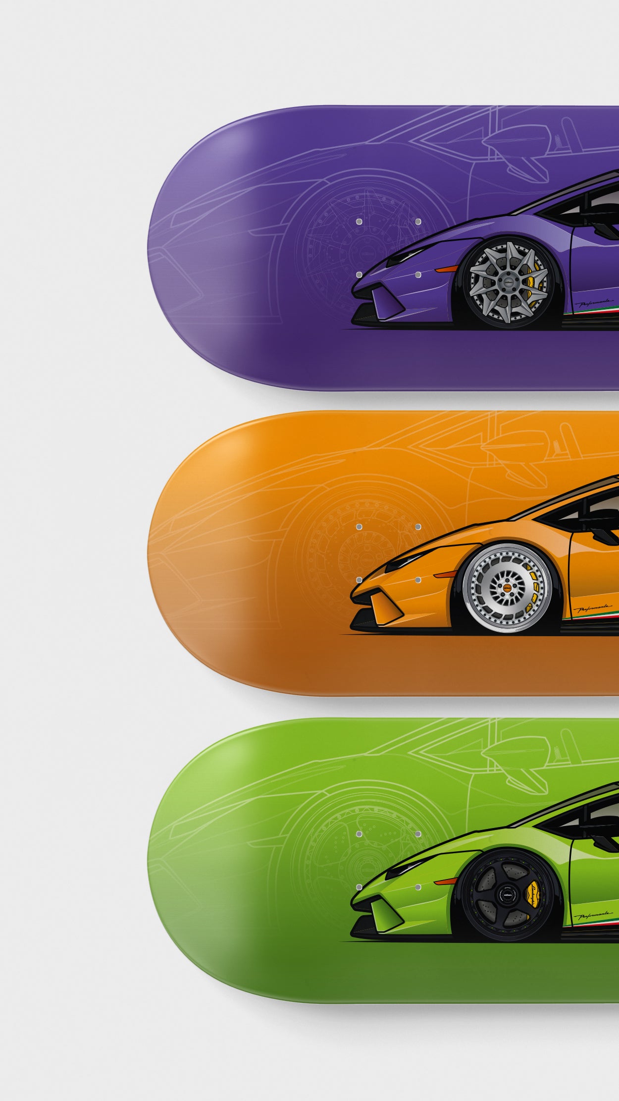 LAMBORGHINI HURACAN PERFORMANTE 3-PACK