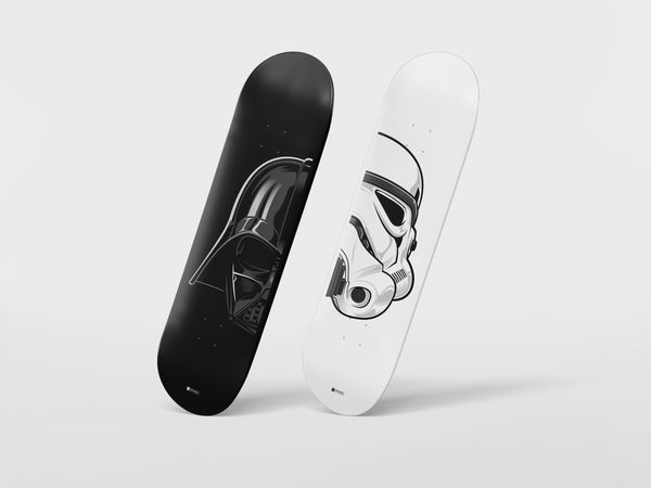 Skate decks Star Wars Stormtrooper & Darth Vader